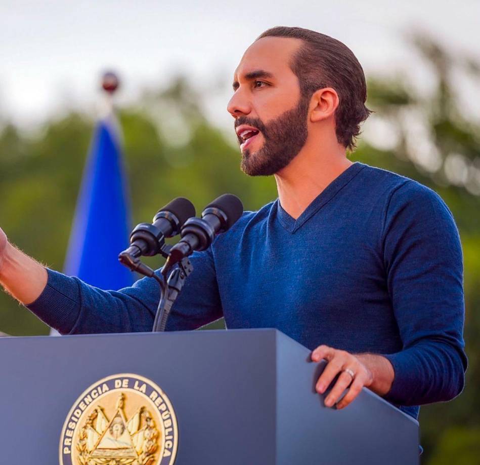 El Gobierno del presidente, Nayib Bukele, con su Plan Control Territorial y a la suspensión de garantías constitucionales mediante el régimen de excepción, vigente desde marzo de 2022 luchando de frente contra las pandillas.