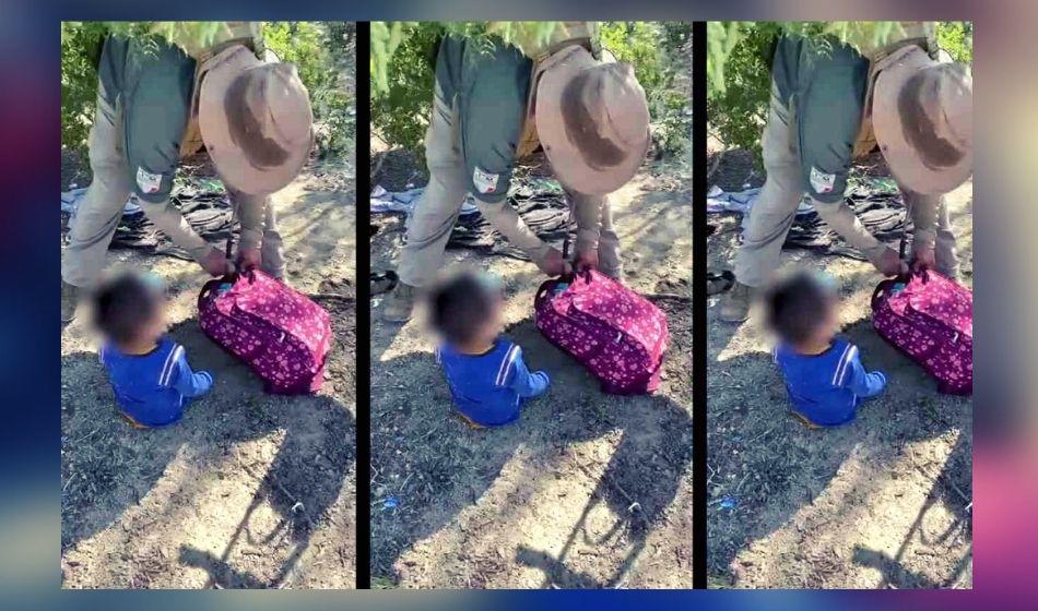 Abandonado y llorando encuentran a niño hondureño en México