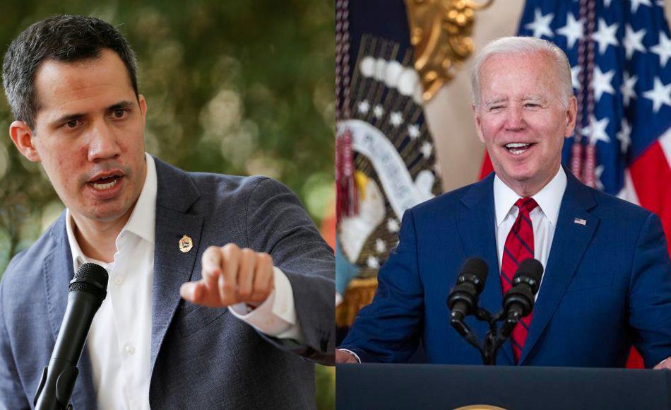 Biden llama a Guaidó para aclarar que lo reconoce como presidente venezolano