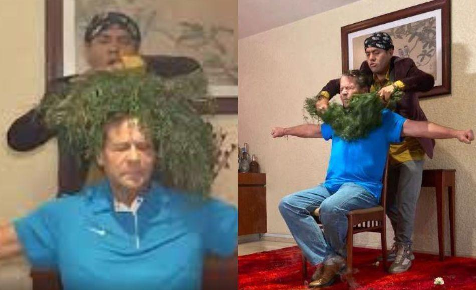 Alfredo Adame se hace una limpia para evitar más “peleas y la envidia”