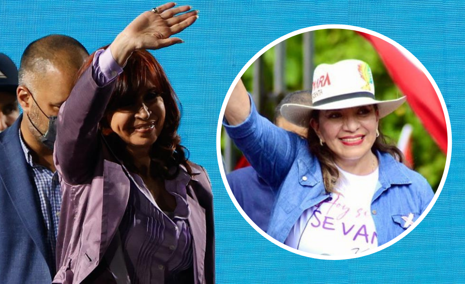 Cristina Fernández felicita a la presidenta electa de Honduras, Xiomara Castro