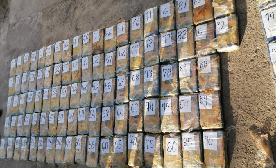 A la cárcel 3 personas por tráfico de 108 kilos de cocaína