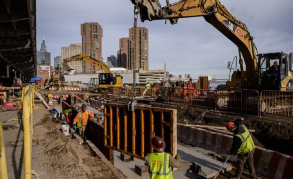 Nueva York construye un muro para protegerse de las inundaciones