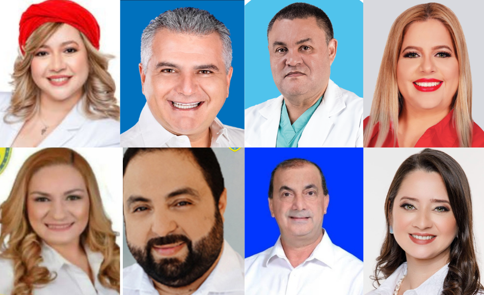 Ellos son oficialmente los 20 diputados electos del departamento de Cortés