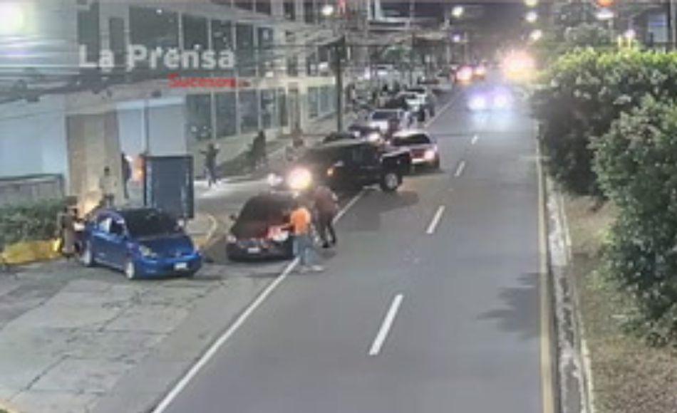 $!Foto de la escena del crimen de la masacre en la que murió Saíd Lobo, hijo de expresidente hondureño Porfirio Lobo.