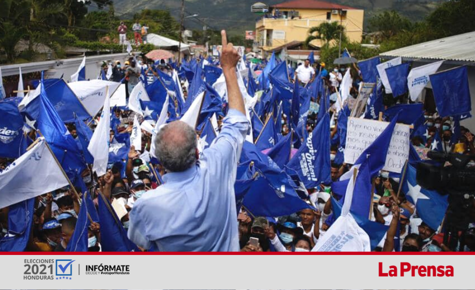 “No me vayan a dejar solo”: dice Nasry Asfura en Olanchito