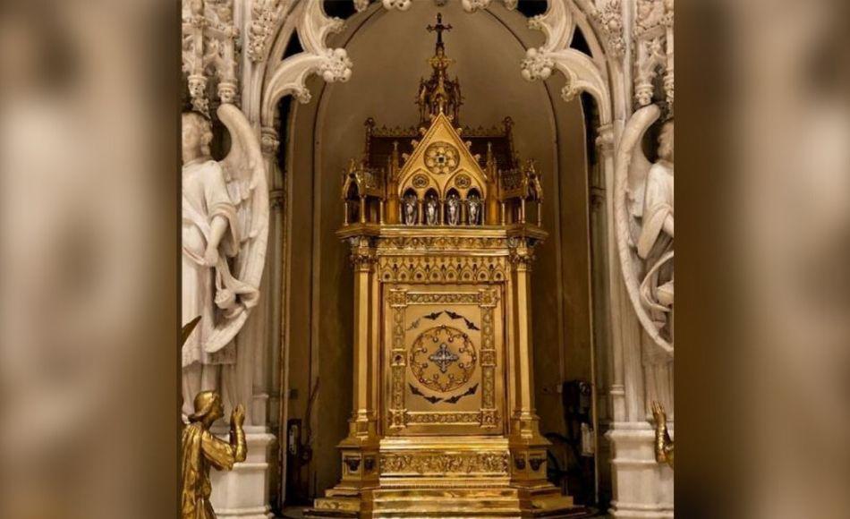 Roban de una iglesia tabernáculo de oro y piedras preciosas valorado en $2 millones en EEUUU