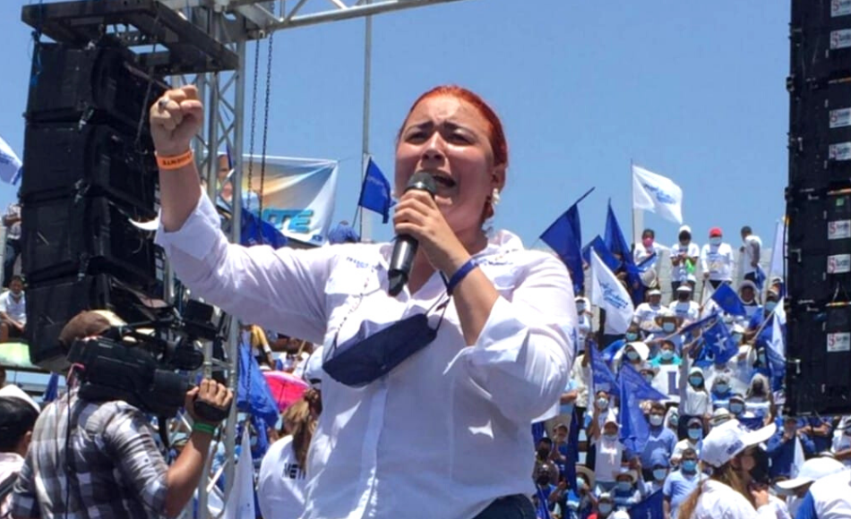 Francis Argeñal es la única mujer diputada electa en Choluteca