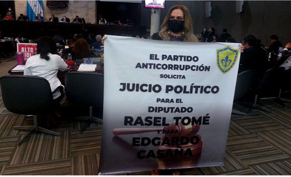 Juicio Político para Rasel Tomé y Edgardo Casaña, pide diputada del PAC