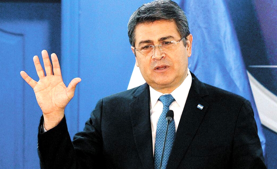 Presidente Hernández denuncia en EEUU “tsunami de mentiras” de narcos en su contra