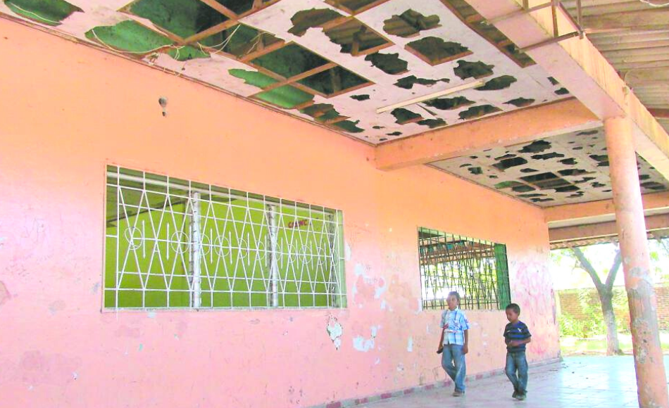 El 75% de la infraestructura escolar en mal estado en Honduras