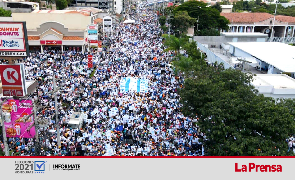 Nacionalistas marchan contra el aborto en Tegucigalpa