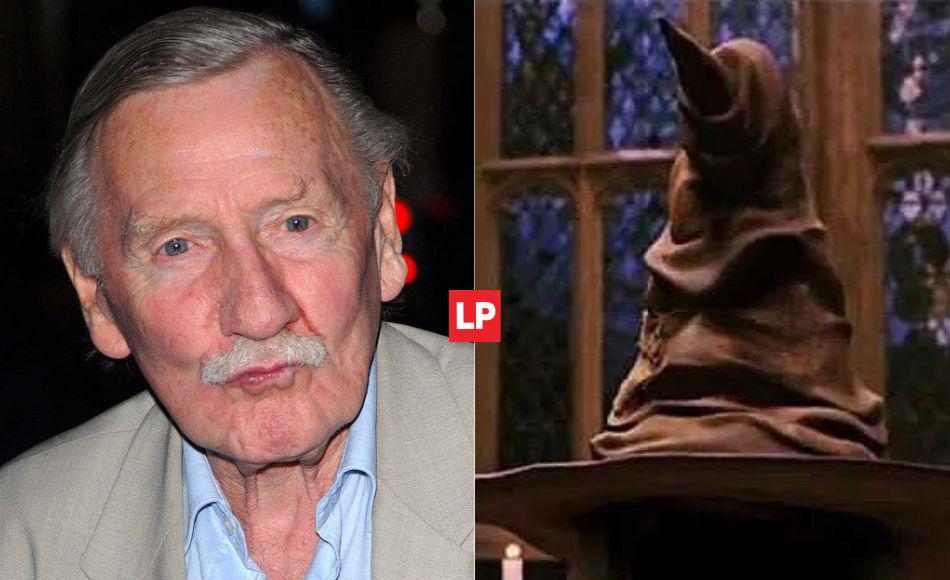 Fallece Leslie Phillips, voz del “Sombrero Seleccionador” en Harry Potter