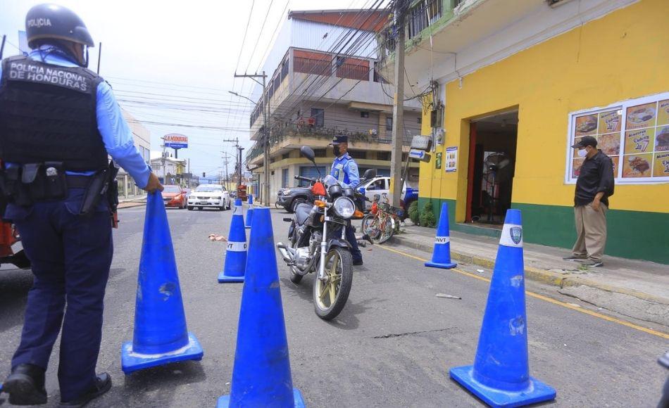 Anciano muere atropellado por una motocicleta en San Pedro Sula