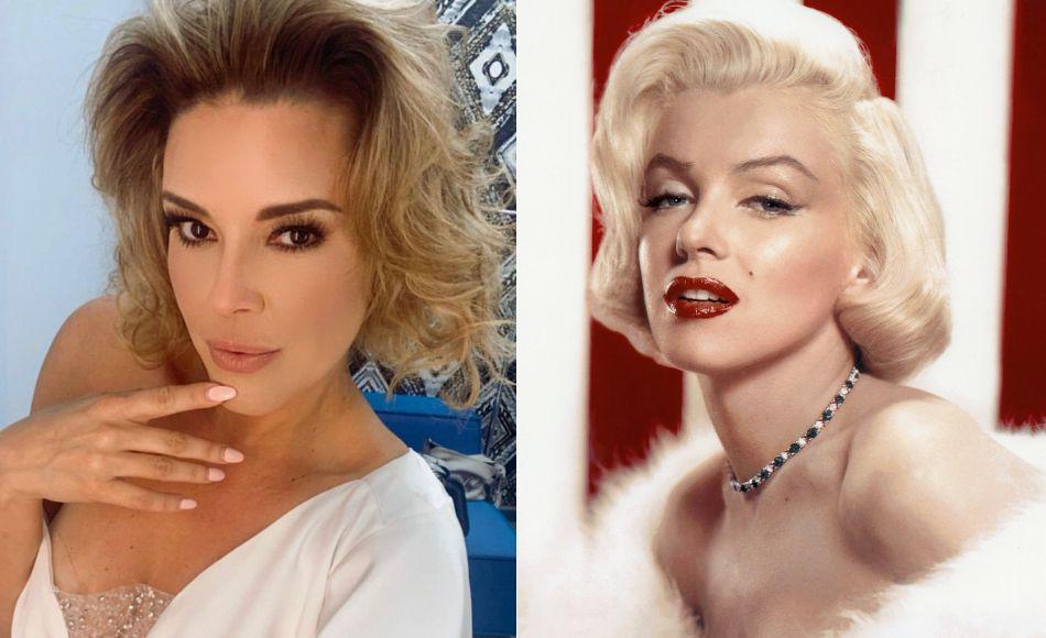 Alicia Machado se compara con Marilyn Monroe y asegura que se siente sexy