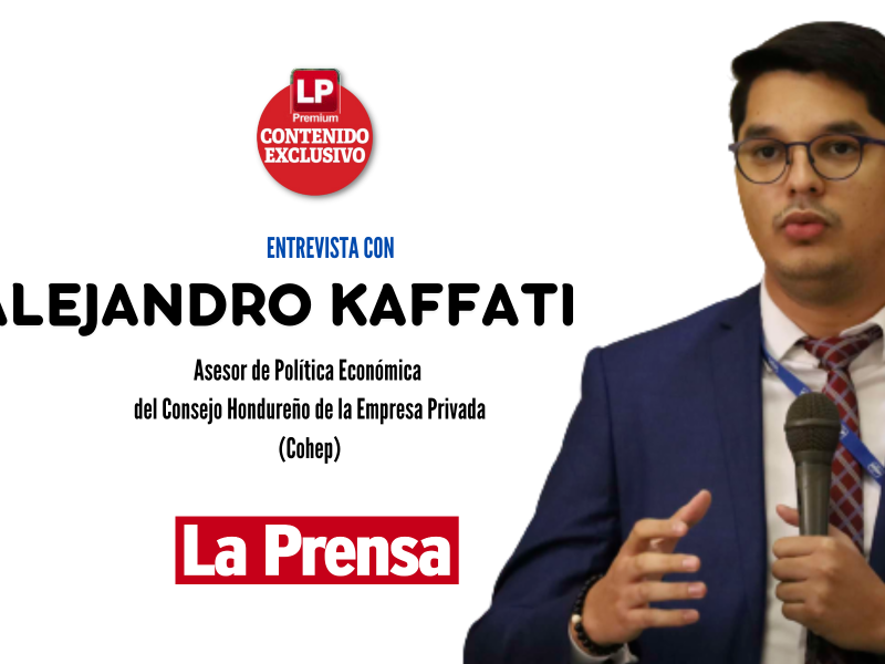 Alejandro Kaffati, asesor de Política Económica del Cohep