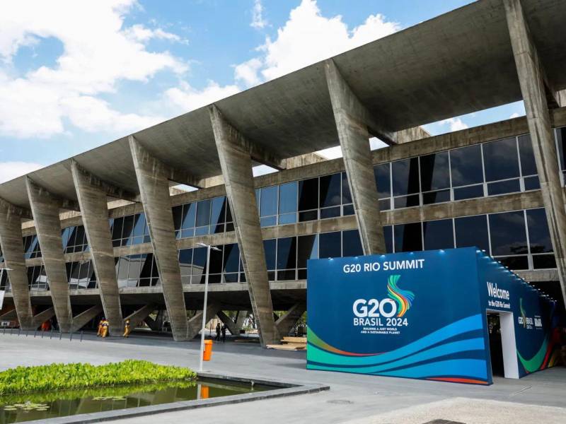 Fotografía del Museo de Arte Moderno (MAM) en Río de Janeiro.