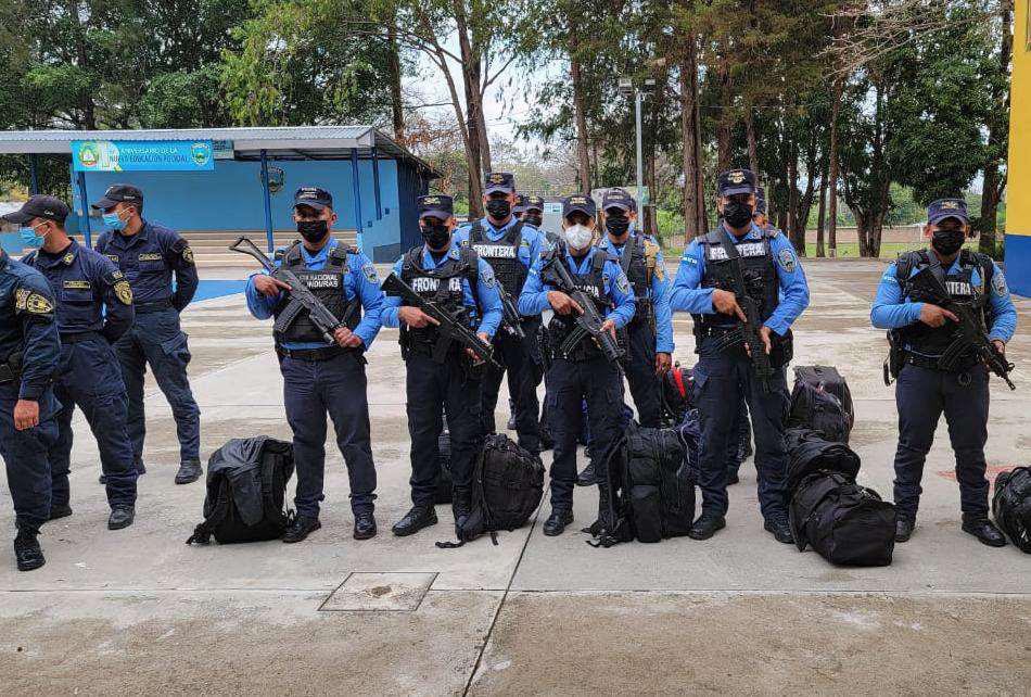 Ayer arribaron a Colón refuerzos para apoyar los operativos policiales en el Aguán.