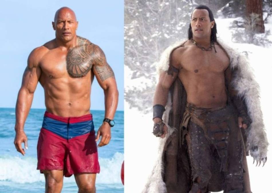 Dwayne 'La Roca' Johnson - Deporte: Lucha libre.<br/>La Momia Regresa - Director: Stephen Sommers.<br/><br/>En 2001 'La Roca' se adentró a Hollywood como parte de la secuela de 'La Momia' como El Rey Escorpión, un año después fue este rol su primer protagónico en una película. Ha participado en alrededor de 36 filmes y ahora es uno de los actores mejores pagados de la industria.