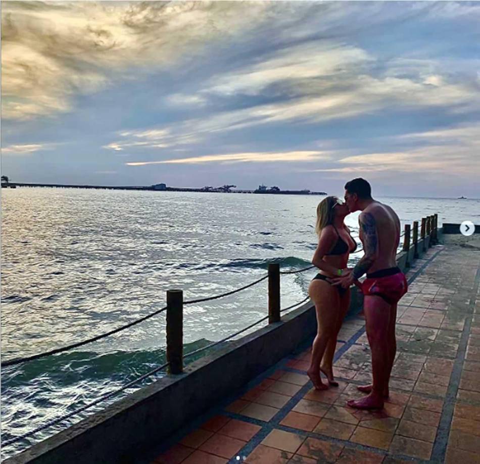 Así es Katherine González, la bella esposa del portero del Honduras Progreso, Andrés Salazar.