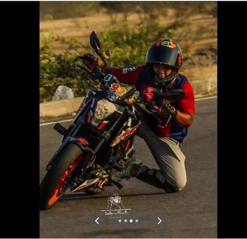 Zavala amaba andar en las cuatro ruedas y a juzgar por sus imágenes, era muy bueno.