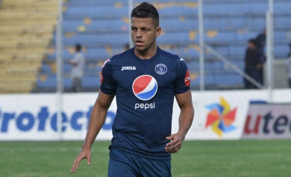 Marcelo Santos: El jugador del Motagua será lateral por la banda derecha en el Honduras vs Nicaragua.