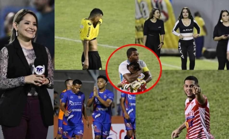 Las imágenes que dejaron los partidos sabatinos de la séptima jornada del Torneo Apertura 2019 de la Liga Nacional de Honduras.