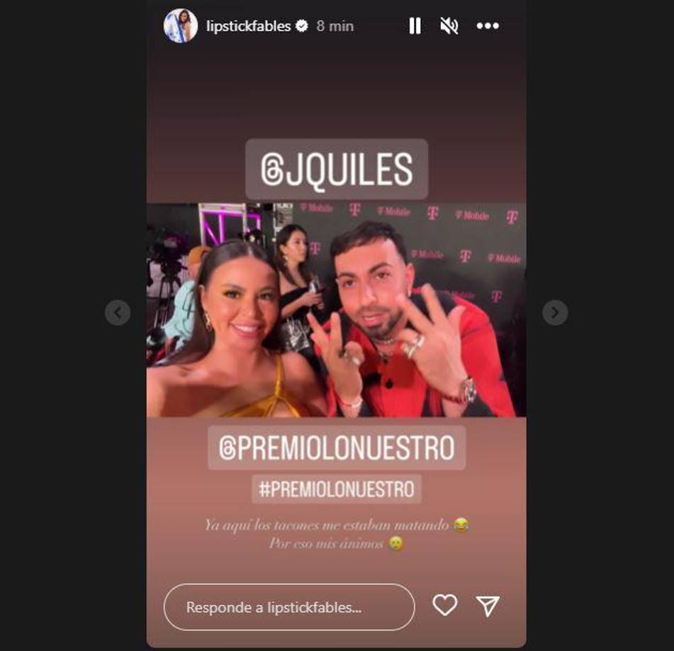 De igual manera, publicó fotos y videos al lado de varios famosos. 