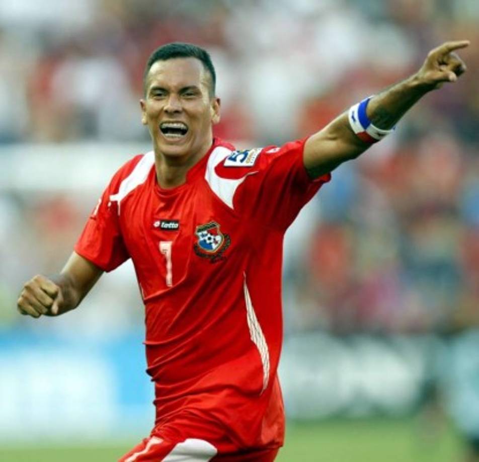 Blas Pérez, delantero de Panamá, 34 años.
