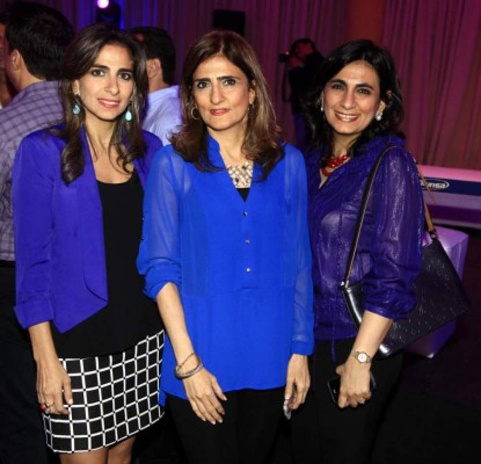 Leyla Faraj, Lorena Hepburn y Giselle Mitri.