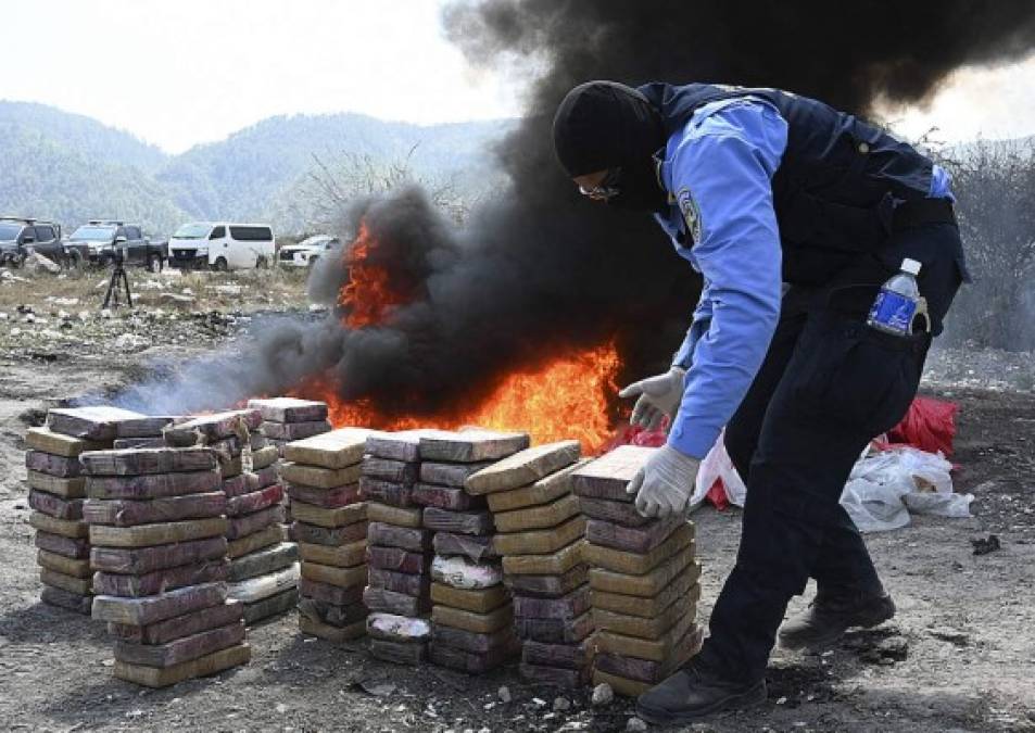 A pesar del esfuerzo de las autoridades nacionales que conjuntamente realizan grandes decomisos, estas actividades ilegales no merman. / Foto AFP