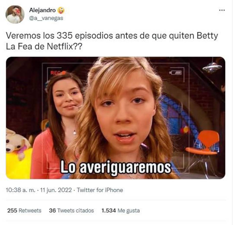 “Me mataron Doña Catalina”: los memes por la salida de Betty, la fea de Netflix