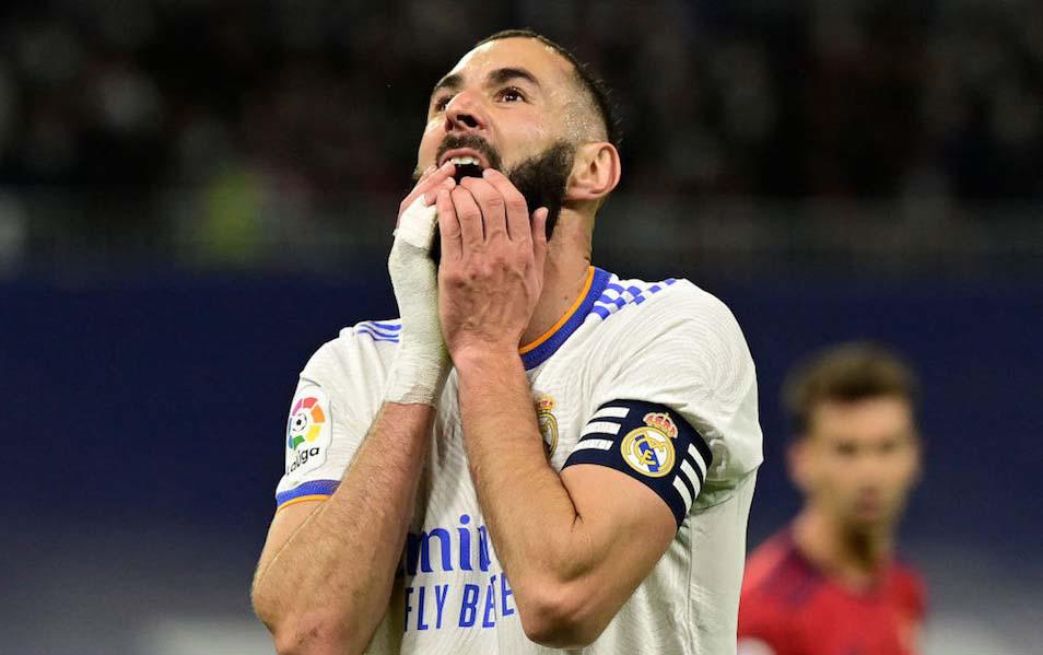 Preocupación en Real Madrid por Benzema