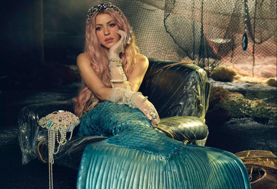 Shakira se transforma en hermosa sirena en su nuevo videoclip