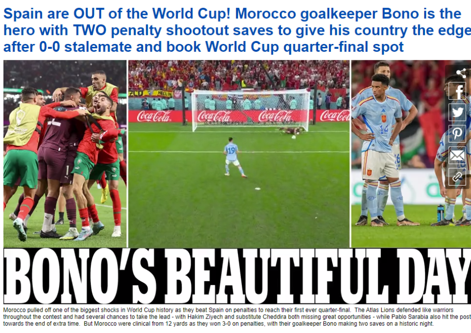 Daily Mirror de Inglaterra: “El día bonito de Bono”.