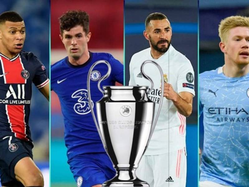 Las semifinales de la Champions League: Real Madrid-Chelsea y PSG-Manchester City.