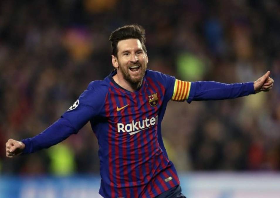 4.- Lionel Messi - 32 años<br/>Futbolista<br/>$127 MDD