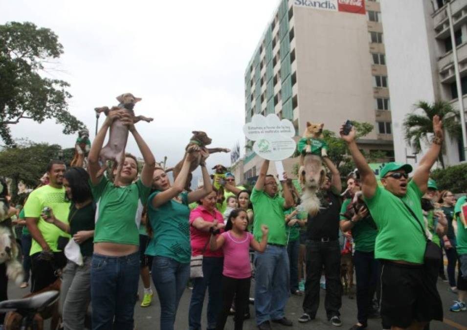 Los sampedranos pese a la llovizna que cayó ayer en la tarde asistieron a la actividad.