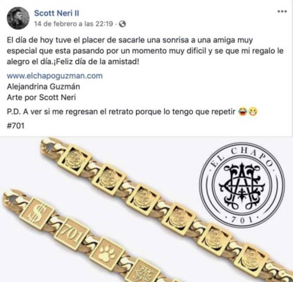 La marca que salió en el 2018 ofrece productos que van desde camisetas hasta joyería e incluso licores o marroquinería.