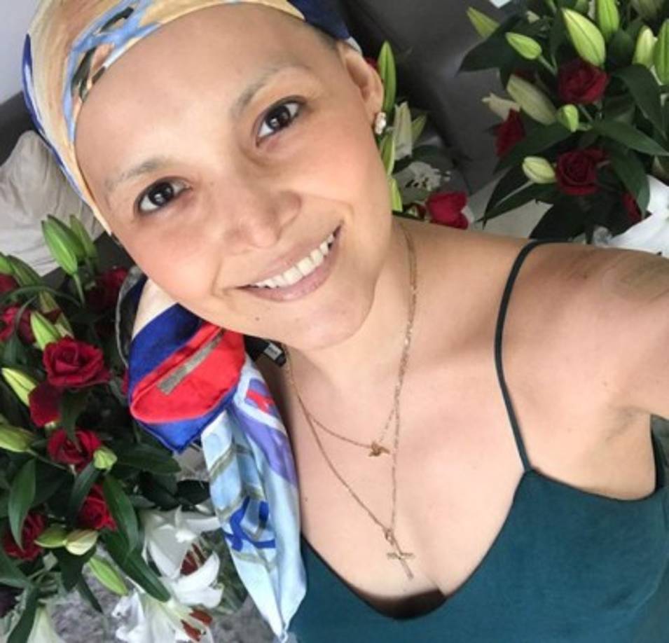 Ella se recuperó después del tratamiento y extirparle la matriz.