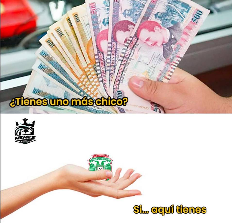 Memes: no perdonan a Marathón por eliminación en el repechaje ante Olancho FC