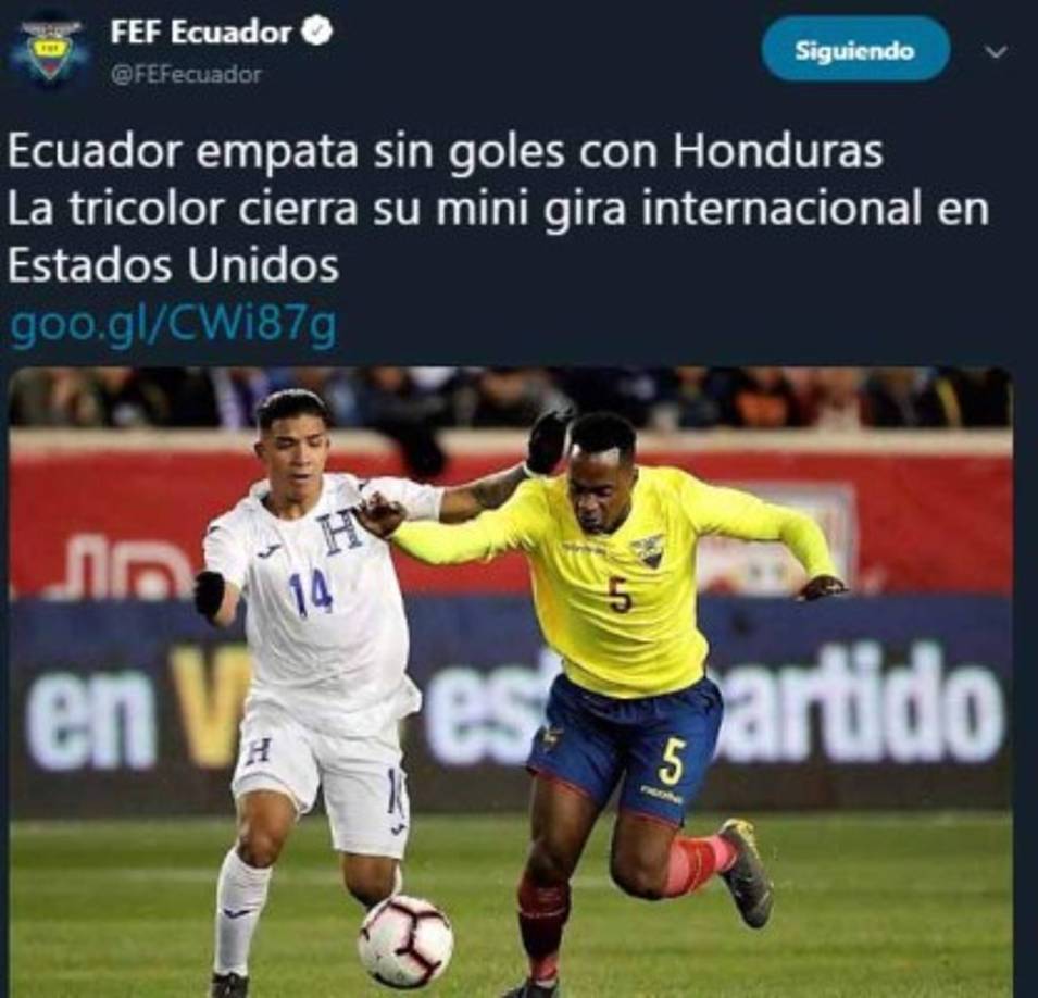 La Federación de Ecuador .