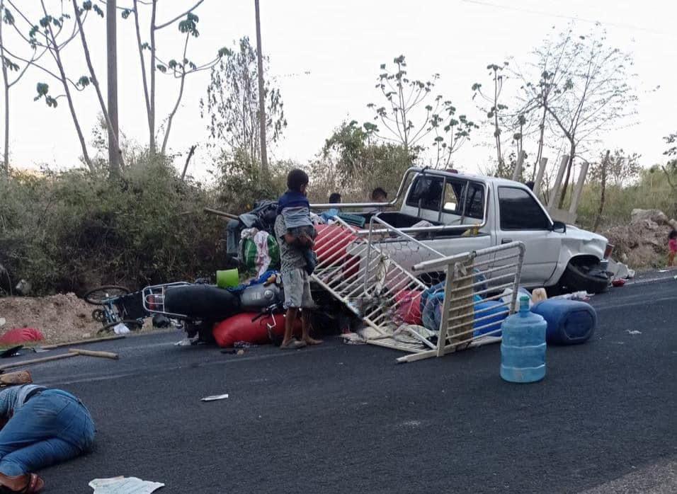 ¡Tragedia! En aparatoso accidente muere joven mujer en Gracias, Lempira