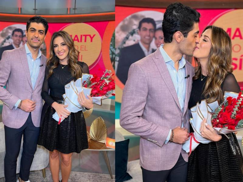 El pasado fin de semana, previo al Día de San Valentín, la periodista hondureña Maity Interiano se comprometió en matrimonio con Anuar Zidan.