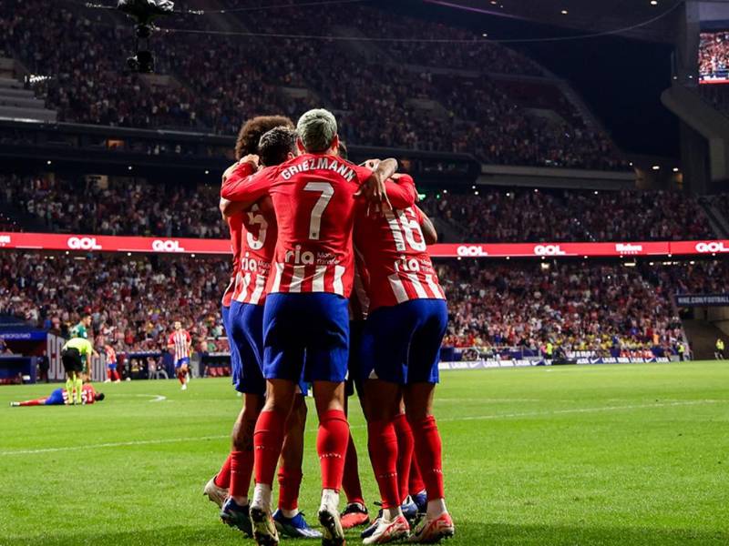 Atlético de Madrid ligó su tercer consecutivo en la Liga de España.