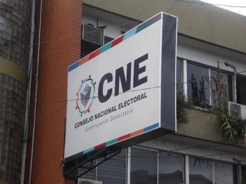 Instalaciones del Consejo Nacional Electoral (CNE).