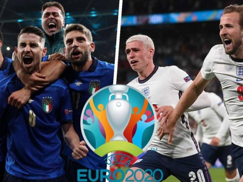 Italia e Inglaterra jugarán por el trofeo de la Eurocopa-2020.