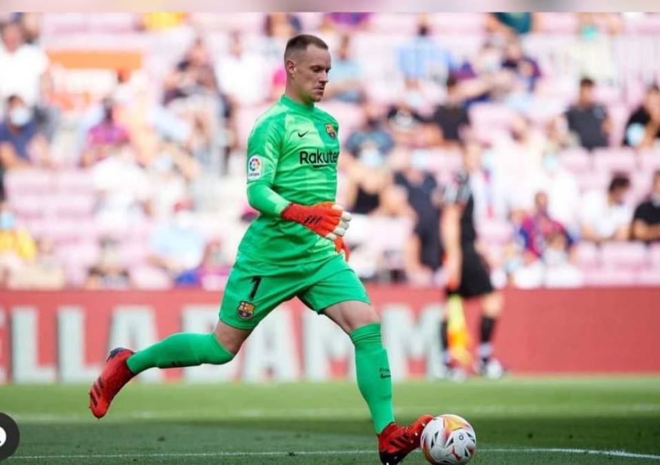 Ter Stegen: Es el portero titular del FC Barcelona.