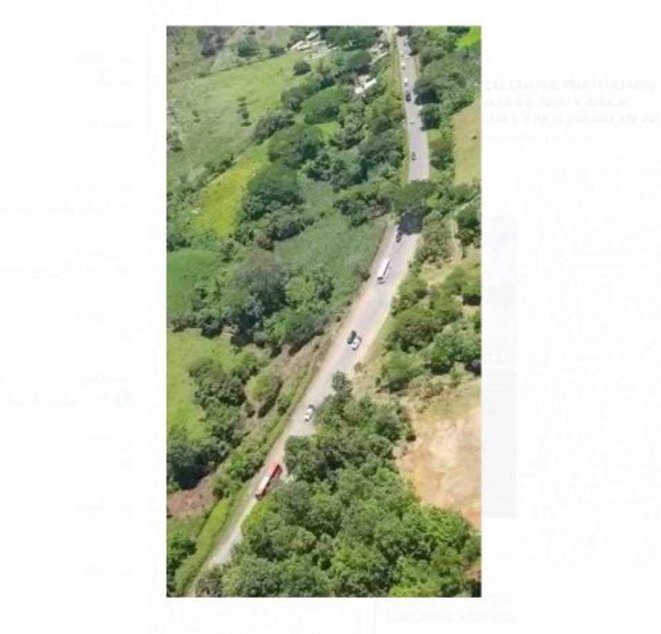 Un megaoperativo partió desde El Porvenir, en Francisco Morazán, esta mañana con rumbo al departamento de Santa Bárbara, en el occidente de Honduras, con miembros de pandillas a bordo.