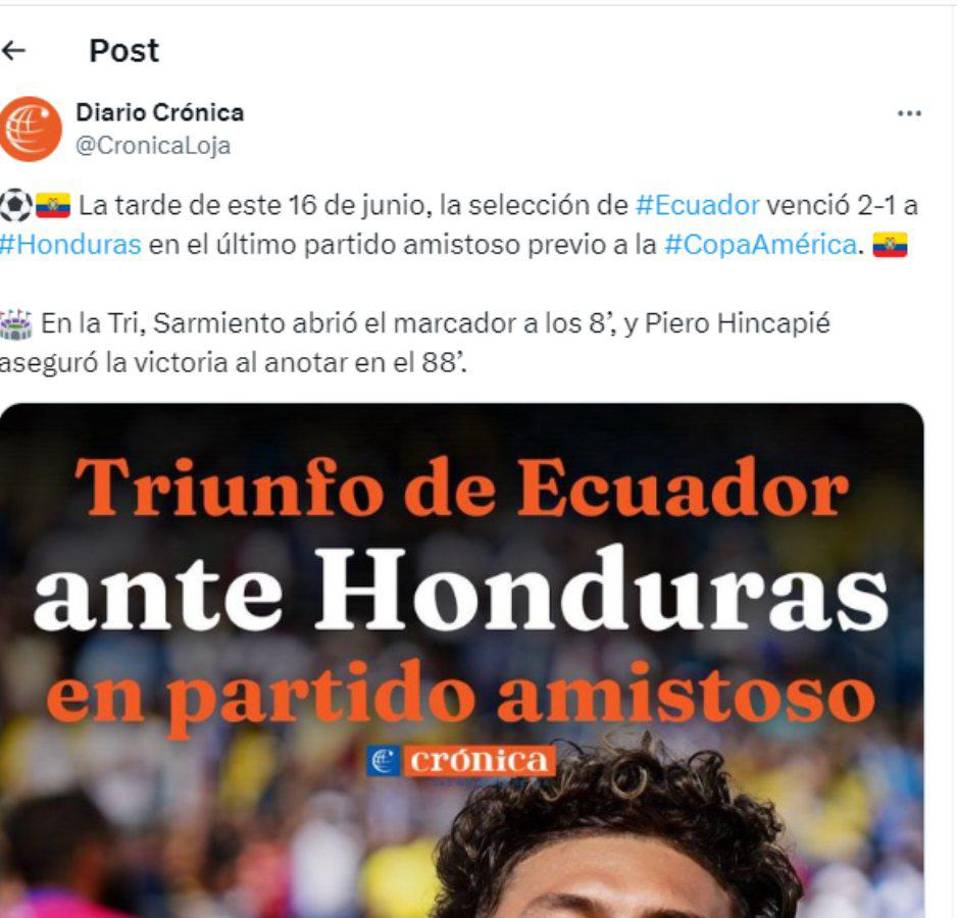 Diario Crónica de Ecuador.
